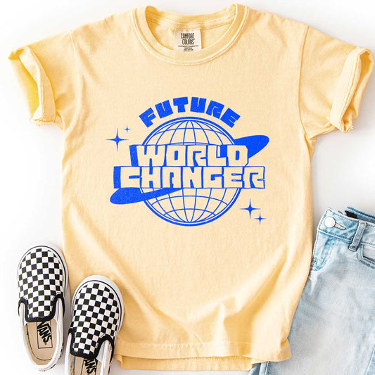 Future World Changer T-Shirt for Inspiring Kids