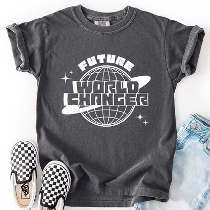 Future World Changer T-Shirt for Inspiring Kids