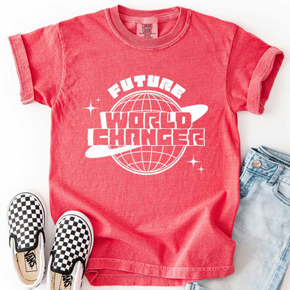 Future World Changer T-Shirt for Inspiring Kids
