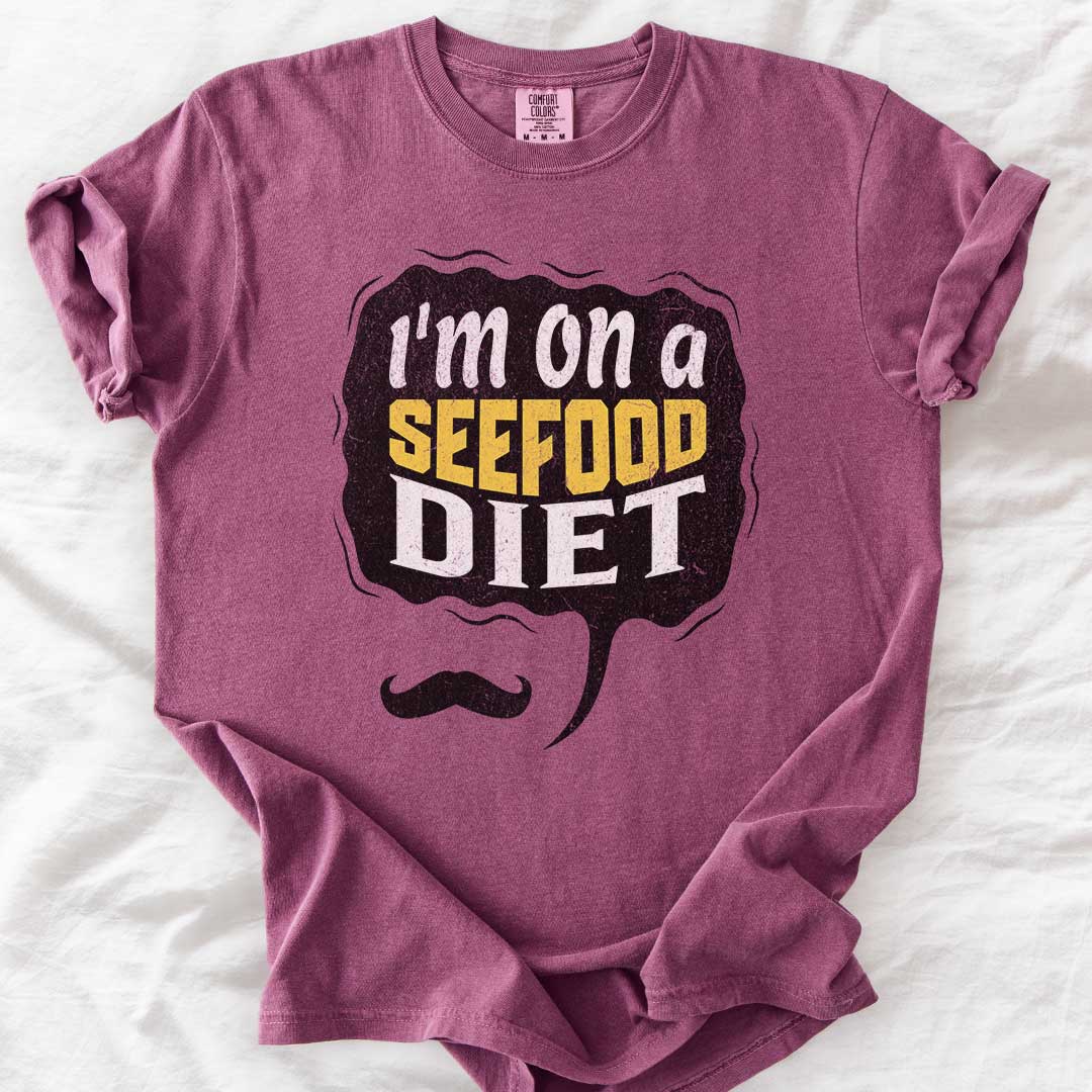 I’m on a Seefood Diet - Funny Dad T-Shirt