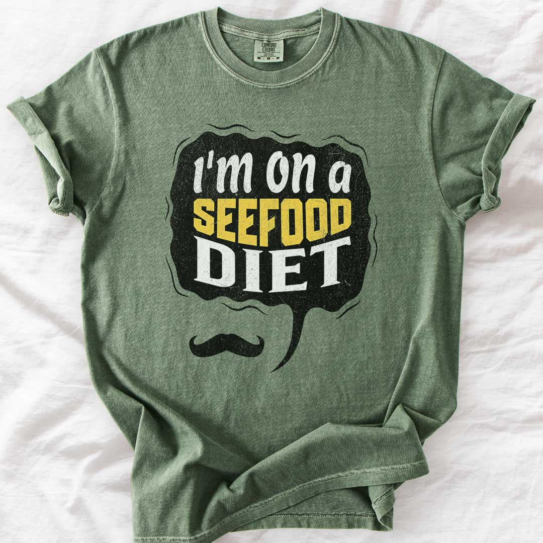 I’m on a Seefood Diet - Funny Dad T-Shirt