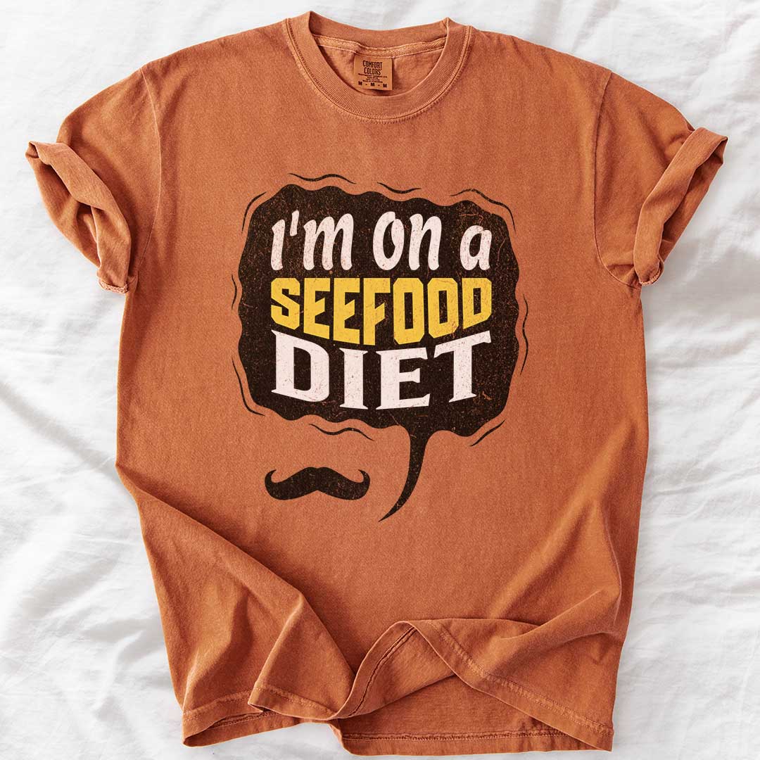 I’m on a Seefood Diet - Funny Dad T-Shirt