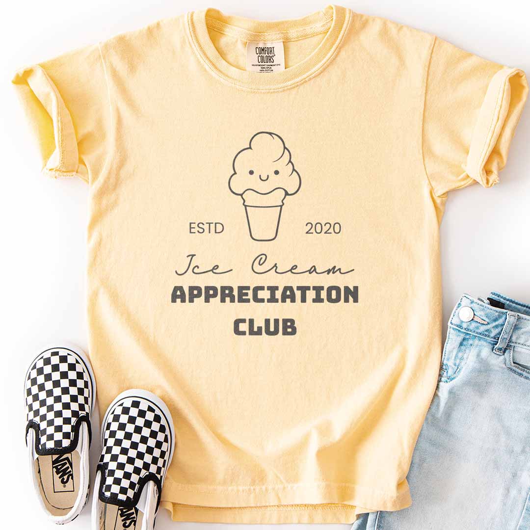 Custom Ice Cream Appreciation Youth Tee for Sweet Summer Vibes