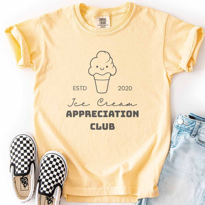 Custom Ice Cream Appreciation Youth Tee for Sweet Summer Vibes