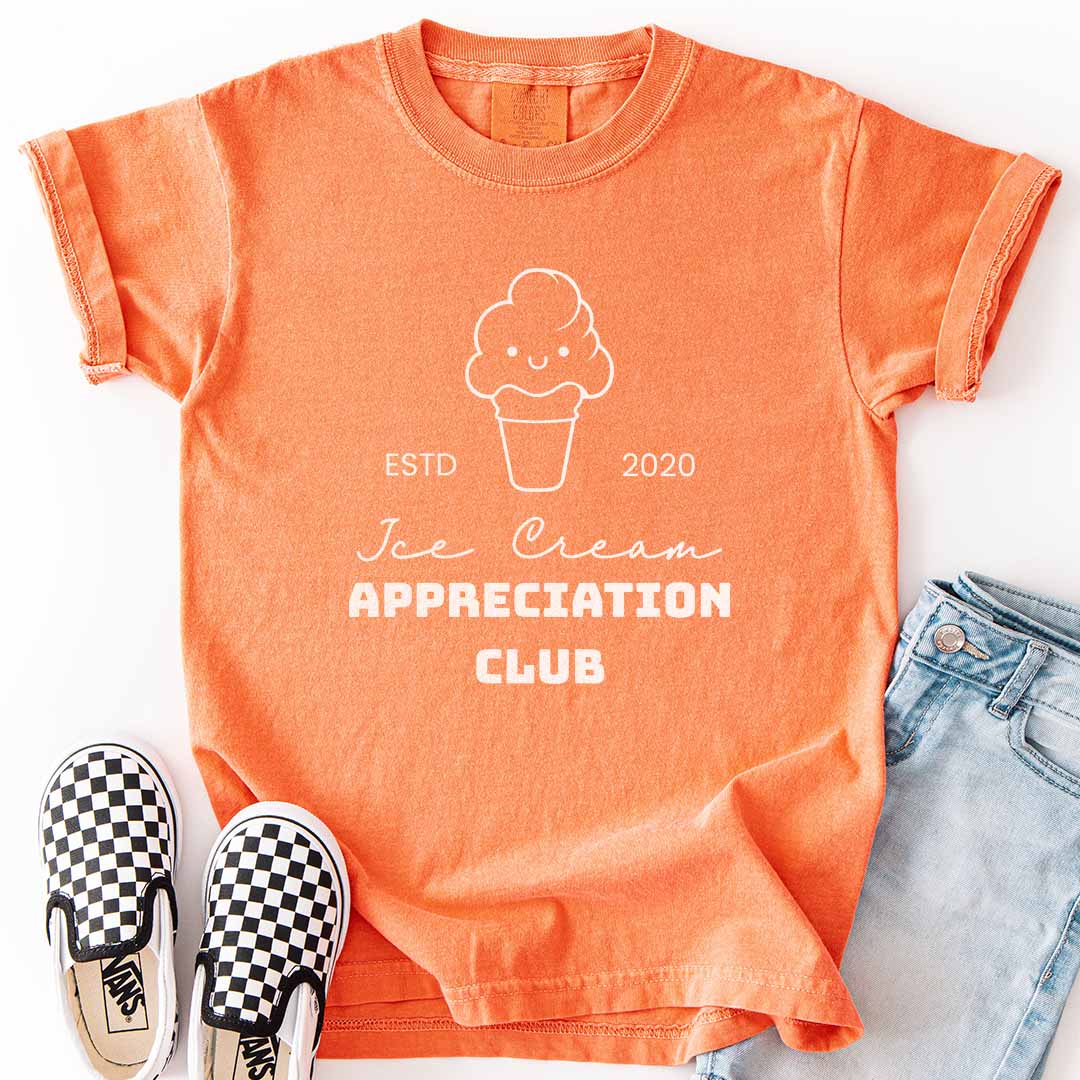 Custom Ice Cream Appreciation Youth Tee for Sweet Summer Vibes