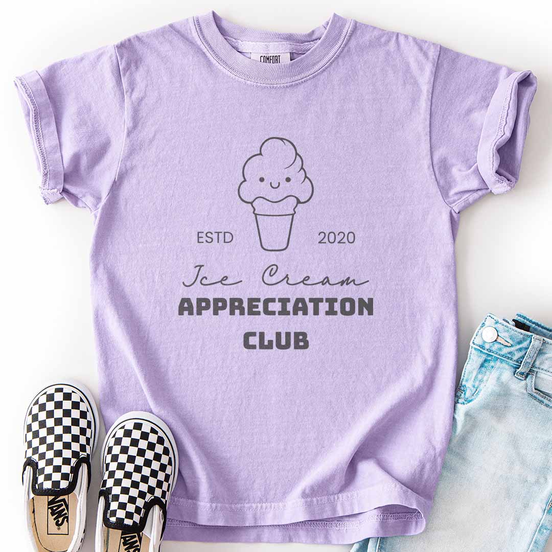 Custom Ice Cream Appreciation Youth Tee for Sweet Summer Vibes