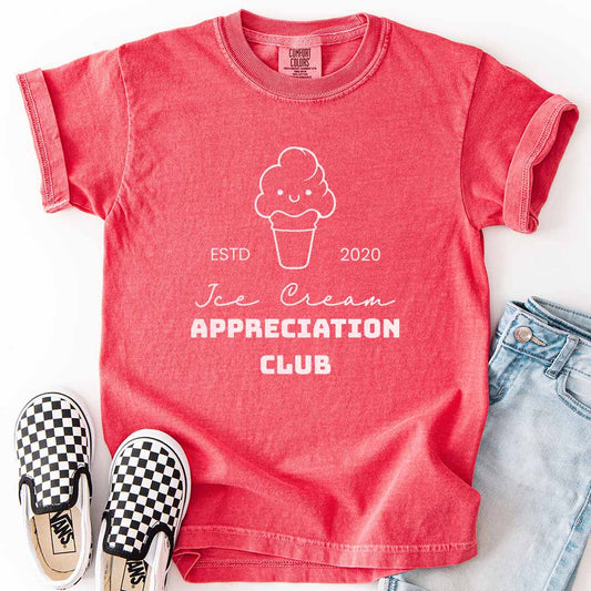 Custom Ice Cream Appreciation Youth Tee for Sweet Summer Vibes