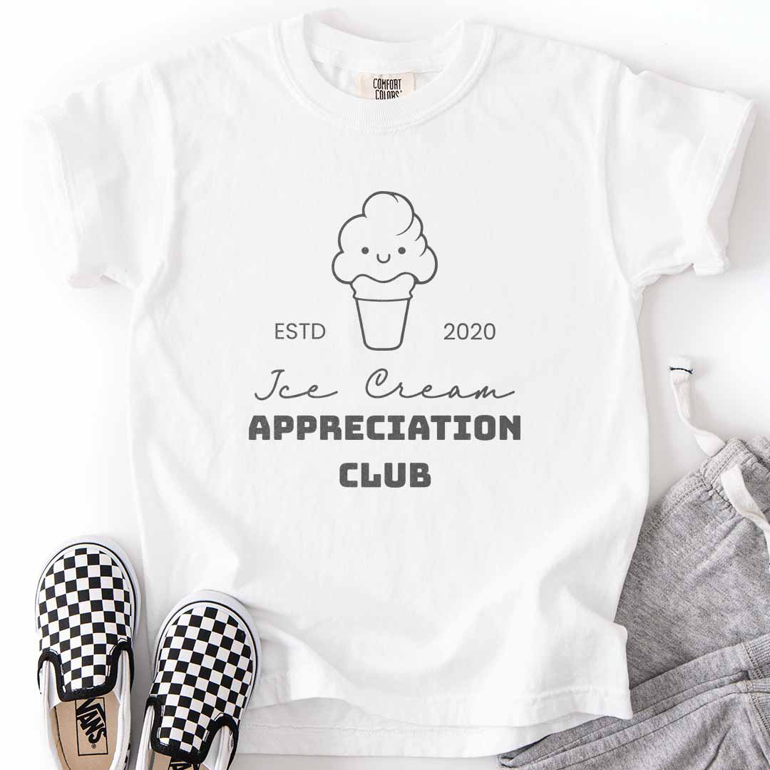 Custom Ice Cream Appreciation Youth Tee for Sweet Summer Vibes