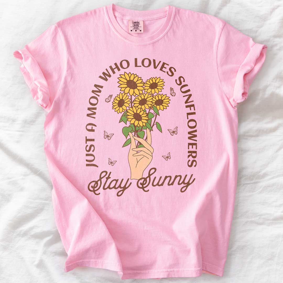 Sunflower Mom Stay Sunny T-Shirt