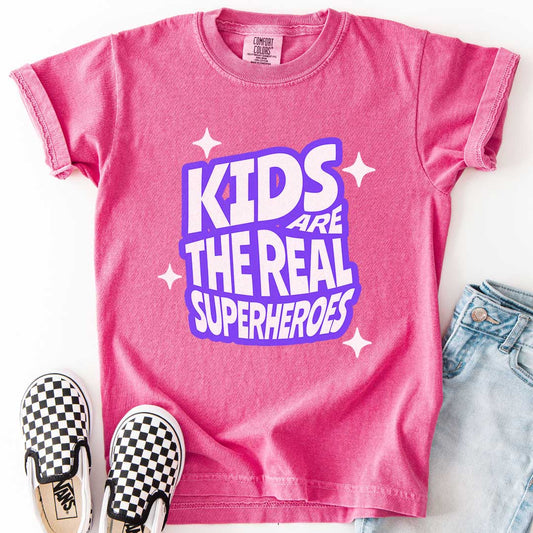 Kids Are Real Superheroes Youth Tee