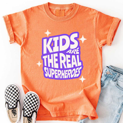 Kids Are Real Superheroes Youth Tee