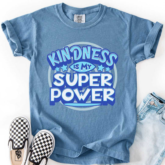Kindness Is My Super Power Youth Tee