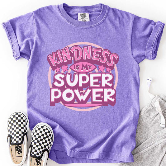 Kindness Is My Super Power Youth Tee