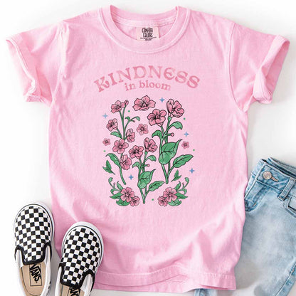 Kindness in Bloom Kids T-Shirt