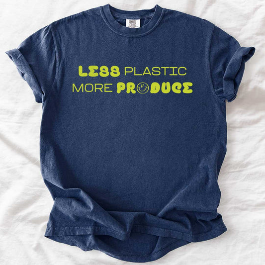 Less Plastic More Produce T-Shirt