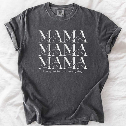 MAMA MAMA MAMA T-Shirt – Minimalist Tee for Moms