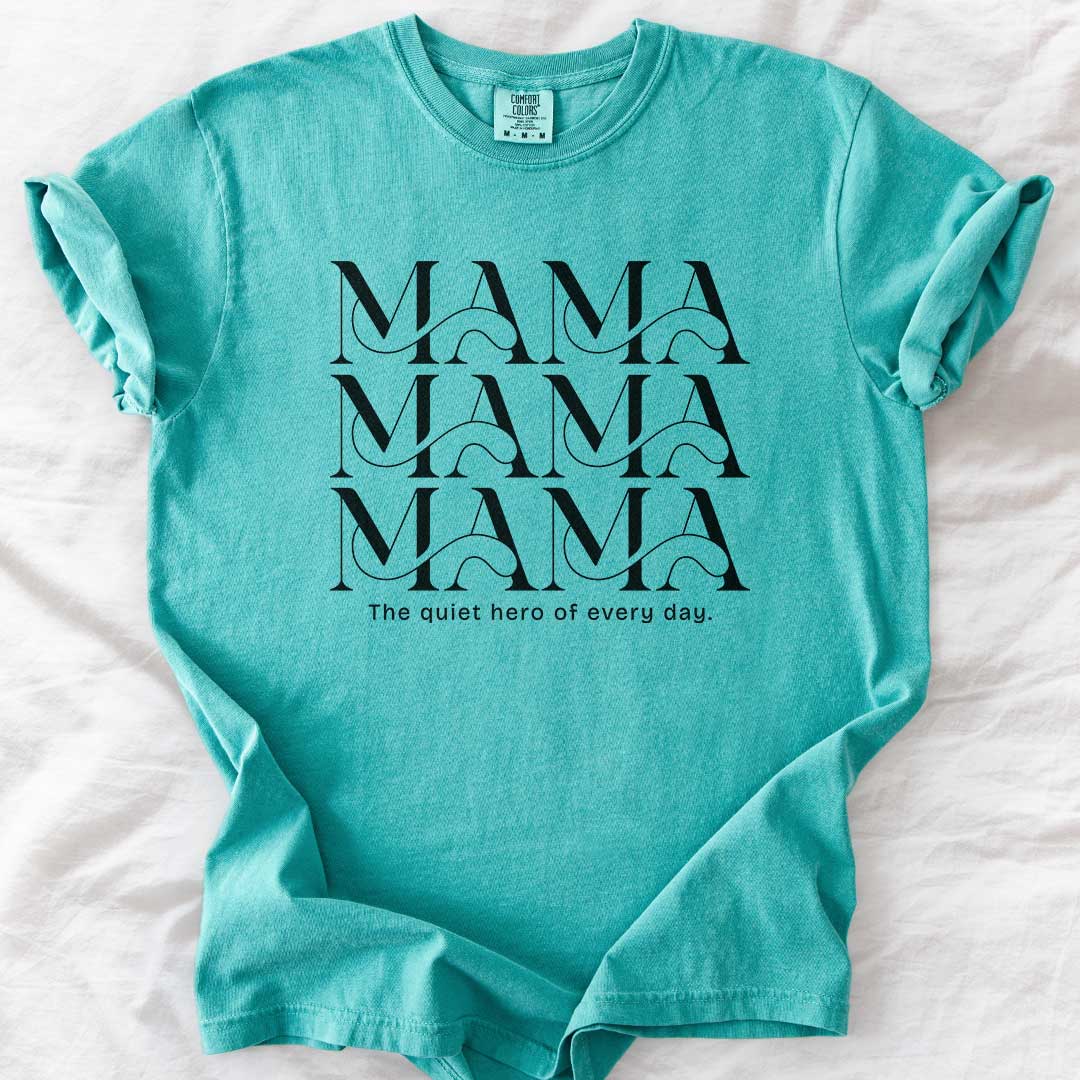 MAMA MAMA MAMA T-Shirt – Minimalist Tee for Moms