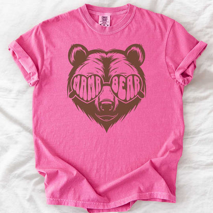 Mama Bear T-Shirt – Cute Family Matching Tee, Vintage Bear Design, Gift for Moms