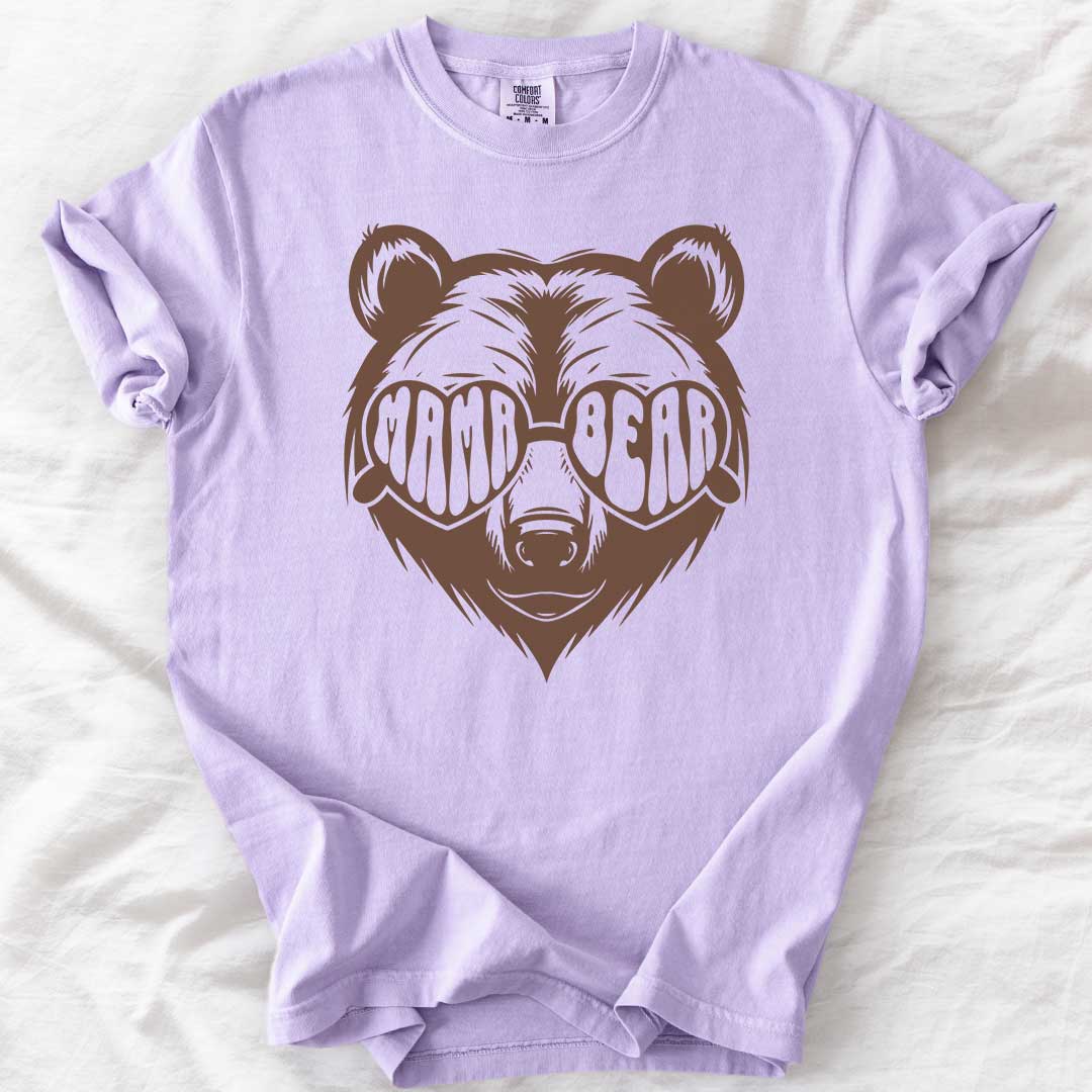 Mama Bear T-Shirt – Cute Family Matching Tee, Vintage Bear Design, Gift for Moms