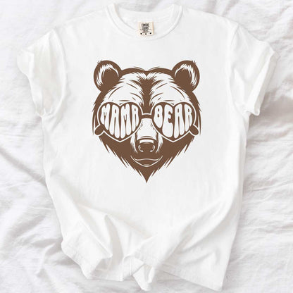 Mama Bear T-Shirt – Cute Family Matching Tee, Vintage Bear Design, Gift for Moms