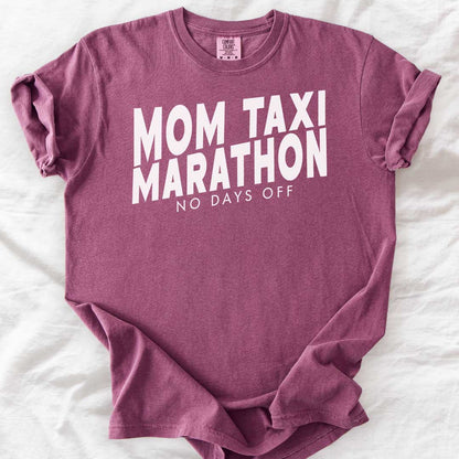 Mom Taxi Marathon T-Shirt