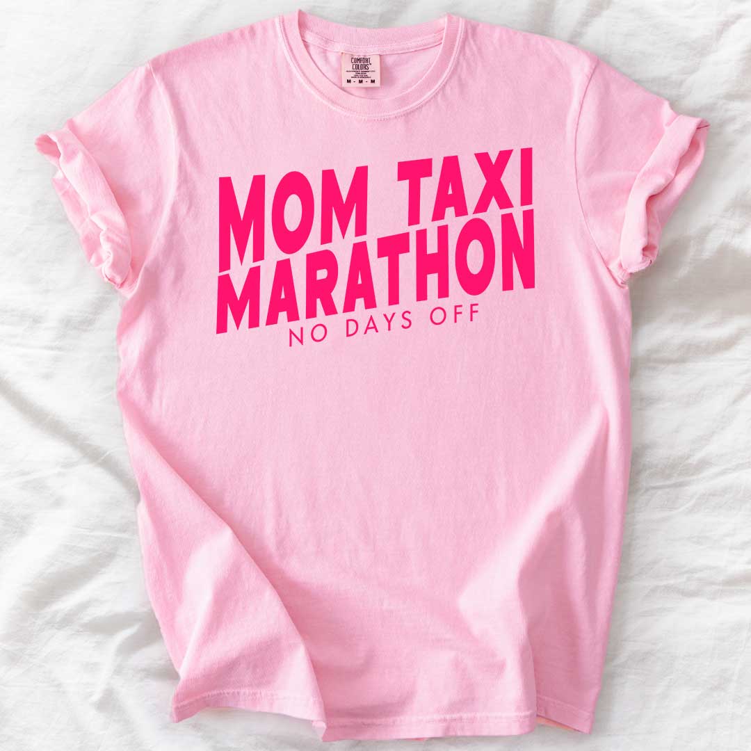 Mom Taxi Marathon T-Shirt