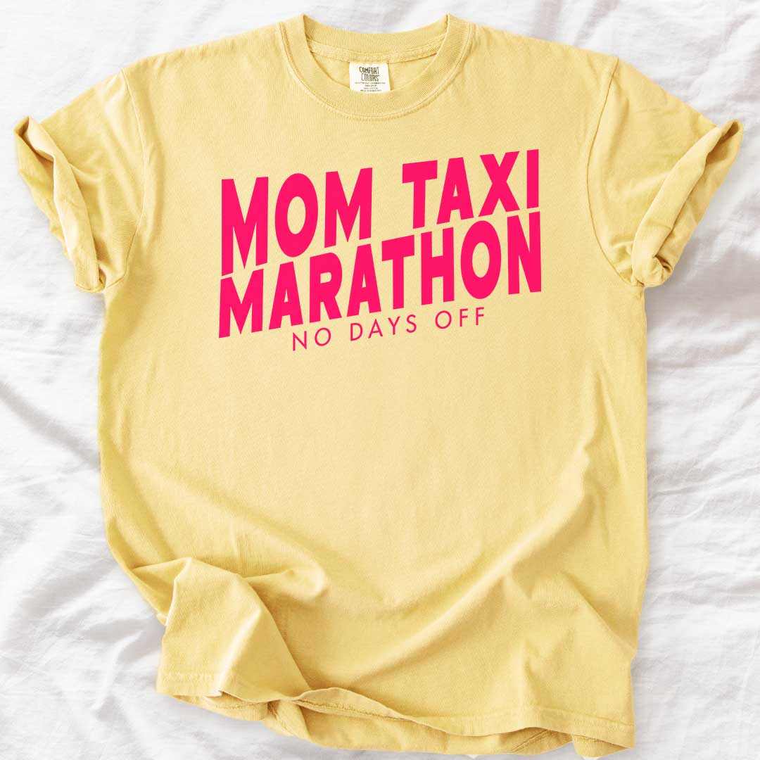 Mom Taxi Marathon T-Shirt