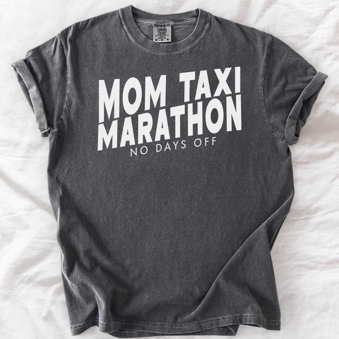 Mom Taxi Marathon T-Shirt