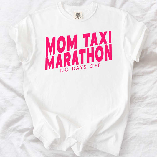 Mom Taxi Marathon T-Shirt