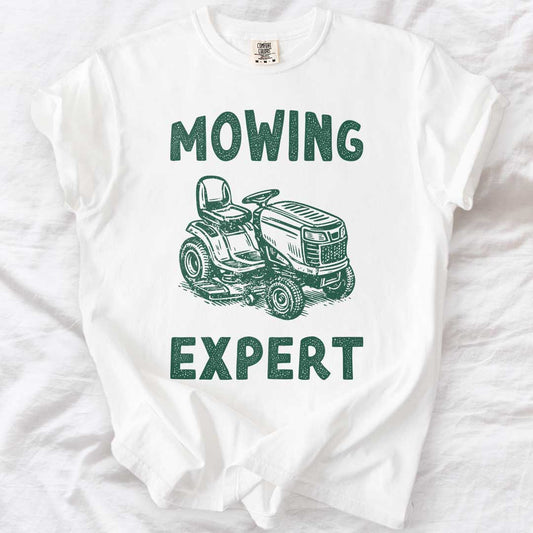 Mowing Expert Dad T-Shirt