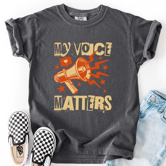 My Voice Matters Youth Tee