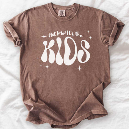 Not Me! It’s the Kids! – Groovy Comfort Colors® T-Shirt