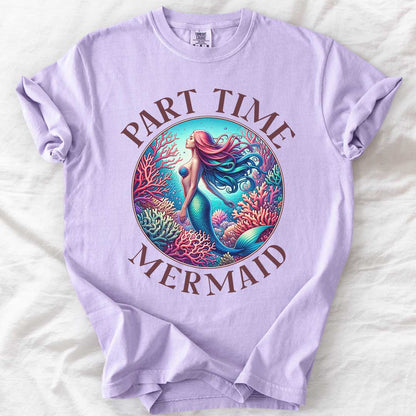 Part-Time Mermaid Vintage Mom T-Shirt