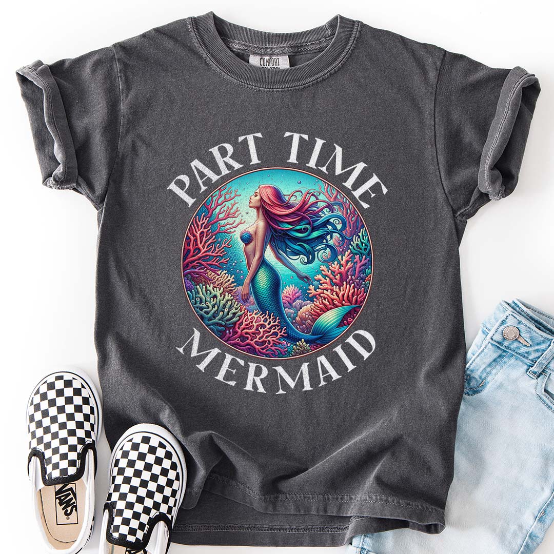 Urban Backwoods Mermaid II T-Shirt Uomo – Stampa Premium, Vestibilità Regular, Cotone 100%, Taglie Dalla S Alla 5XL
