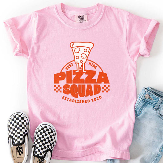 Custom Pizza Squad Youth Tee for Pizza Lovers