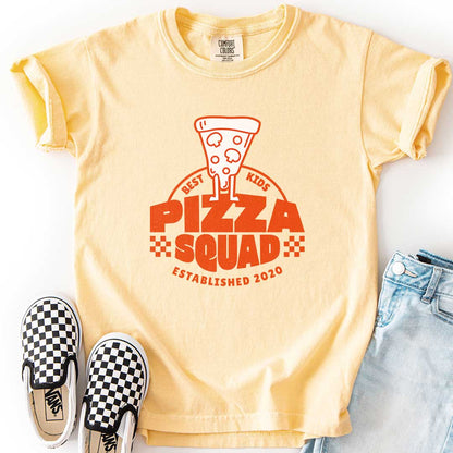 Custom Pizza Squad Youth Tee for Pizza Lovers