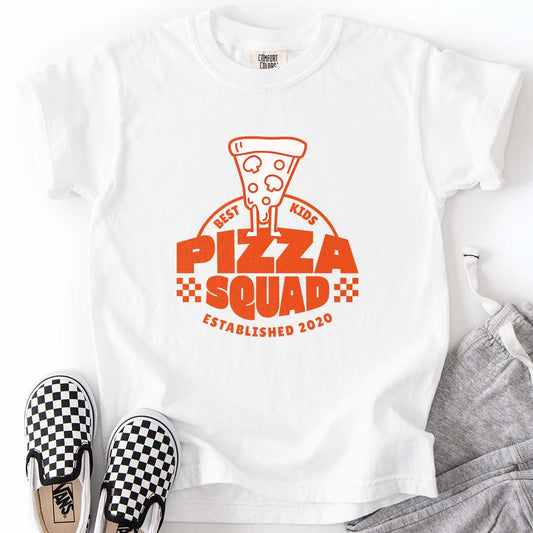Custom Pizza Squad Youth Tee for Pizza Lovers