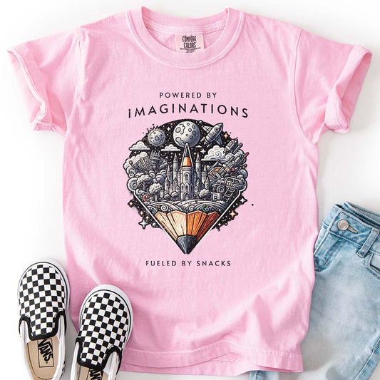 Powered by Imaginations – Adventure Youth T-Shirt