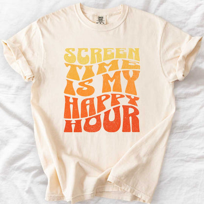 Screen Time Is My Happy Hour T-Shirt