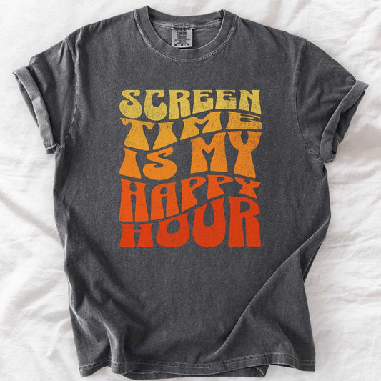 Screen Time Is My Happy Hour T-Shirt