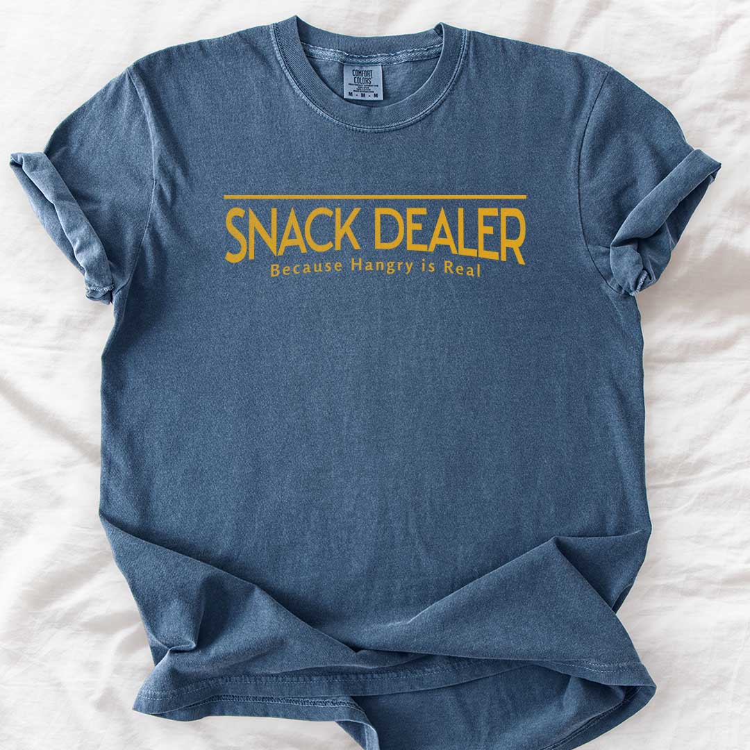 Snack Dealer — Because Hangry is Real T-Shirt
