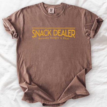 Snack Dealer — Because Hangry is Real T-Shirt