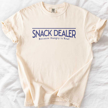 Snack Dealer — Because Hangry is Real T-Shirt