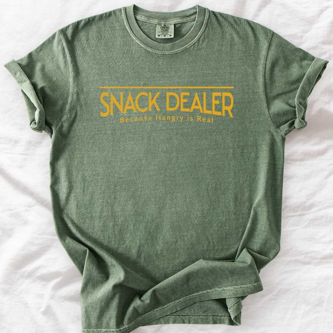 Snack Dealer — Because Hangry is Real T-Shirt