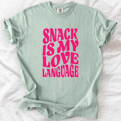 Snack Is My Love Language T-Shirt