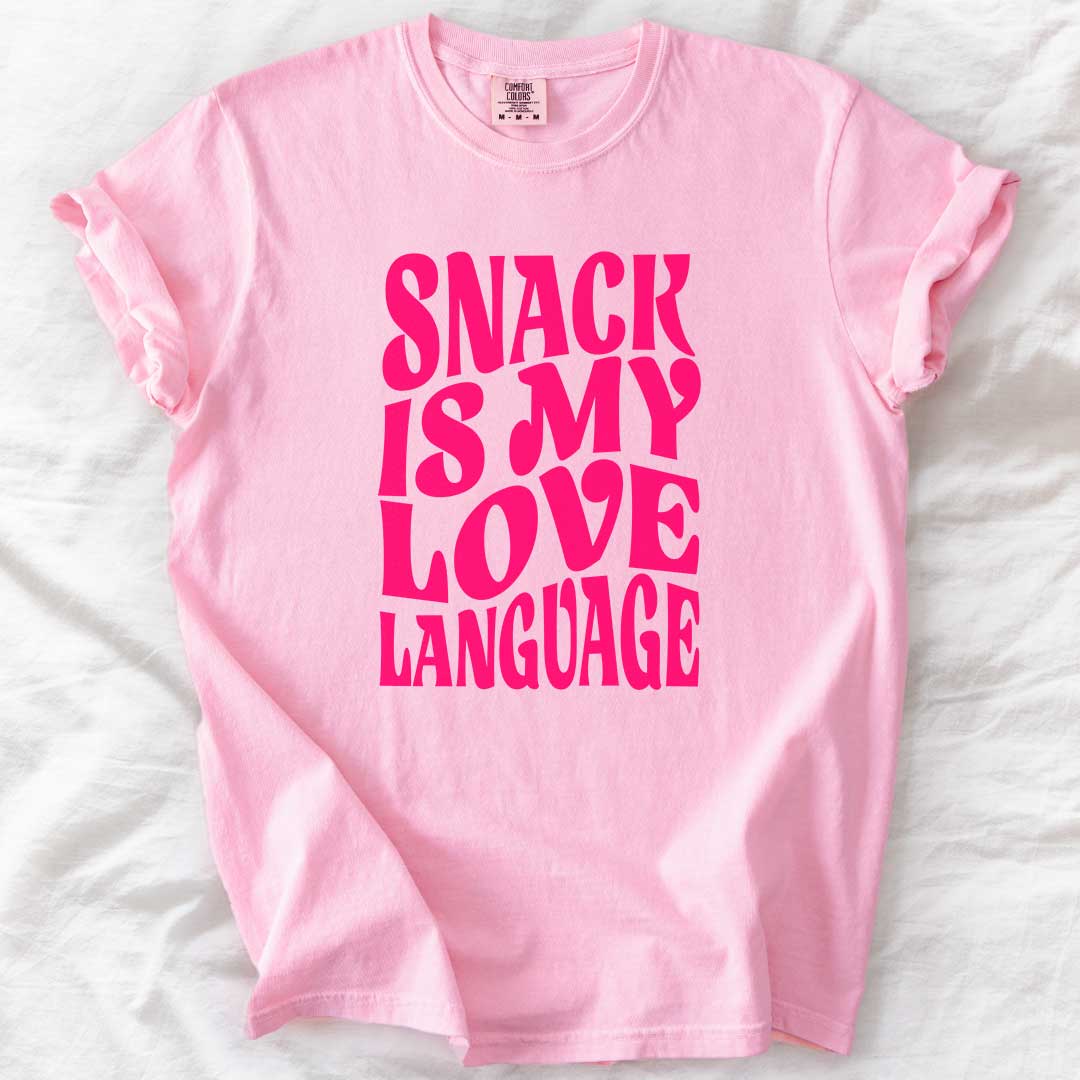 Snack Is My Love Language T-Shirt