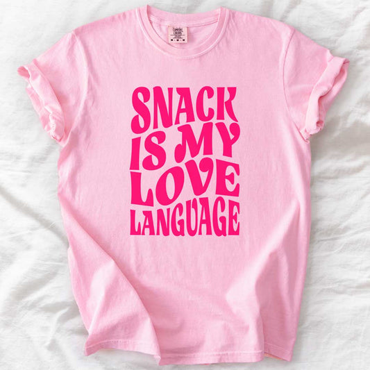 Snack Is My Love Language T-Shirt