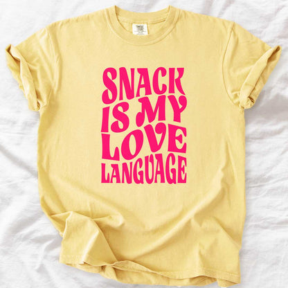 Snack Is My Love Language T-Shirt
