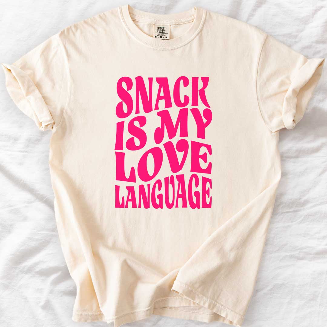 Snack Is My Love Language T-Shirt