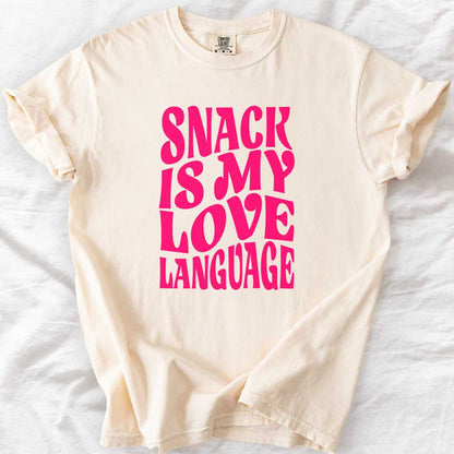 Snack Is My Love Language T-Shirt